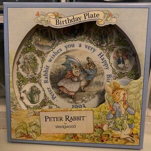 ウェッジウッド ピーターラビット プレート PETER RABBIT Wedgwood 英国製 箱入り 絵皿 