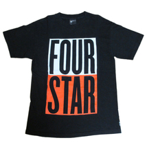 FOURSTAR　BIG LOGO TEE　黒/赤/白　M　フォースター　GIRL　CHOCOLATE　REAL　PRIMITIVE　KROOKED　GONZ　ANTIHERO_画像1