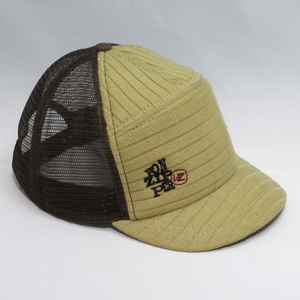 【美品】　VON ZIPPER　ツバ短め メッシュキャップ　ボンジッパー　VONZIPPER　CAP