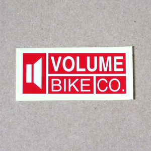 【正規品】　VOLUME BIKE CO.　ステッカー　BMX