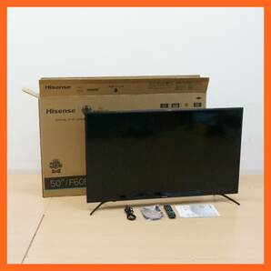 東ハ:【ハイセンス】4K対応 液晶テレビ 50V型 50F60E 2020年 VAパネル 直下型LEDバックライト ドルビーオーディオ搭載 ★送料無料★の画像1