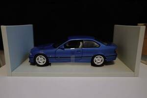 UT MODELS 1/18 BMW M3 E36クーペ GTR 3シリーズ ブルー　旧車 ミニカー モデルカー 