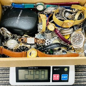 【送料無料】ジャンク 時計 おまとめ 総重量約2.4kg 『EMPORIO ARMANI』『ELGIN』『CASIO』『SEIKO』等 部品取り メンズ レディース 腕時計の画像7
