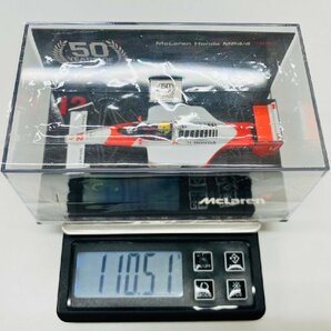 【送料無料/極希少!!】ユーロスポーツ特注 MINICHAMPS Mclaren HONDA MP4/4 1988 MC-ES 1622-07 A.セナ マクラーレン 50th記念モデル 1/43の画像9