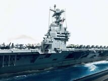 多摩工房 マジックファクトリー 1/700 CVN-78 USS ジェラルド・R・フォード 完成品_画像4