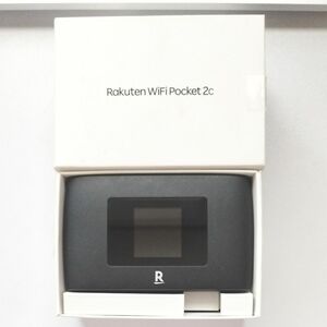 Rakuten WiFi Pocket 2C ZR03M モバイルルーター 楽天 ポケットWi-Fi 黒