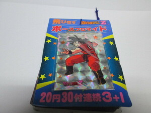 ドラゴンボールＺ　飛び出すポーズプロマイド　未開封束　１束　山勝