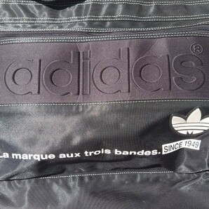 adidas アディダス ボストン バッグ ショルダー 付き 鞄 カバン bag 黒 ブラックの画像2