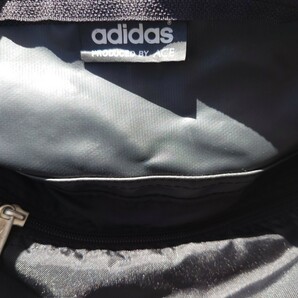adidas アディダス ボストン バッグ ショルダー 付き 鞄 カバン bag 黒 ブラックの画像6