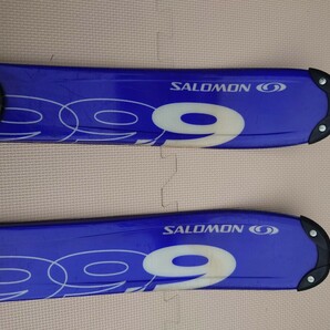 SALOMON SNOWBLADE スキー板 99.9 ショートスキー サロモン スノーブレード 99cm ファンスキー ショルダーストラップ付きの画像5