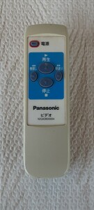 Panasonic ビデオ リモコン N2QADB000004 パナソニック ビデオデッキ