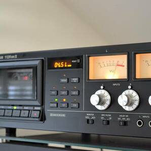 ★★★ プロ仕様 TASCAM 112（R）MK2  3ヘッド・オートリバース 動作確認済み（動画あり）カセットデッキ送料無料の画像1