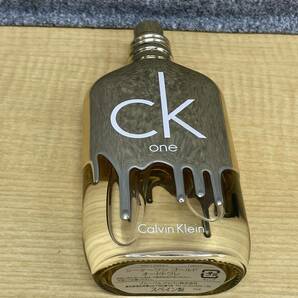 残量多★カルバンクラインCALVIN KLEIN CK ONE GOLD 100ml★オードトワレ香水シーケーワンゴールド★S2445の画像4