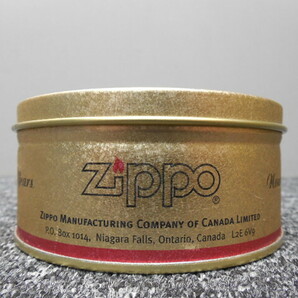 Zippo・ライター・ビンテージ・レア・CANADA・カナダ50周年記念・1949-1999・ゴールド色 (未使用品・缶ケース) 刻印 ・E XV・1999年頃の画像10