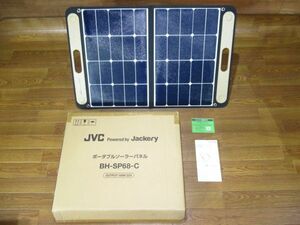 未使用品 JVC ケンウッドJackeryポータブルソーラーパネル BH-SP68-C ポータブルバッテリー用 ソーラー充電