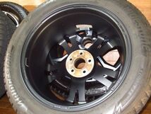 VSTタイプPLS8J-18 off+49 pcd108/5H ブリヂストンDM-V3 235/55R18 18インチアルミホイール+スタッドレスタイヤ4本 ボルボXC40/XC60/V90CC_画像8