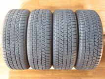 VSTタイプPLS8J-18 off+49 pcd108/5H ブリヂストンDM-V3 235/55R18 18インチアルミホイール+スタッドレスタイヤ4本 ボルボXC40/XC60/V90CC_画像10