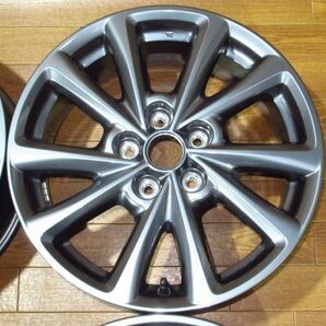 納車外し品 マツダKF系CX-5純正 7J-17 off+45 pcd114.3/5H 品番：9965E77070 １７インチアルミホイールのみ４本の画像4