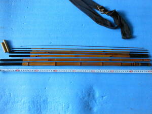 0 mountain stream rod peace rod bamboo rod .* higashi work 7 -piece 