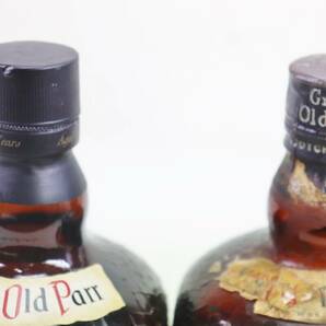 S90⑦【古酒】Grand Old Parr /グランドオールドパー デラックス 2本 12年 ＆REAL ANTIQUE AND RARE OLD*旧ボトル スコッチウイスキー の画像3