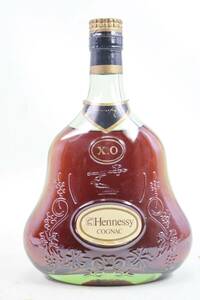 S89⑦【古酒】Hennessy XO/ヘネシー XO 金キャップ グリーンボトル 700ml 40％ *COGNAC コニャック 