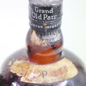 S90⑦【古酒】Grand Old Parr /グランドオールドパー デラックス 2本 12年 ＆REAL ANTIQUE AND RARE OLD*旧ボトル スコッチウイスキー の画像4