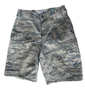  the US armed forces shorts modifying short bread ABU Tiger camouflage size 30(XS) W76cm 4196A non lip rare America army US AIR FORCE Air Force USAF