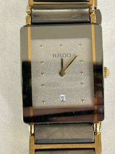 RADO Rado wristwatch men's quartz Diastar ma