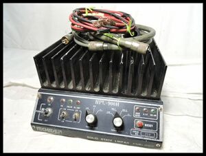 NICHIDEN HPL-900H linear amplifier electrification verification OK used Junk 