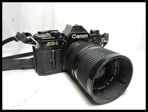 cannon キャノン AE-1 レンズセット FD 35ー70㎜ 1：4 シャッターOK 一眼レフカメラ 他未チェック ジャンク カメラ 中古