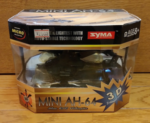 ☆未開封3点セット　ラジコン　ヘリコプター　AH-64　Mini　RC　Helicopter☆