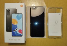 【送料無料】Xiaomi Redmi Note 11 グラファイトグレー simフリー 64GB_画像1