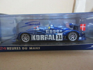 スパーク 1/43 ポルシェ　RS　スパイダー　Team Essex #31 2008ルマン 2nd LMP Class