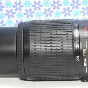 極上美品★Nikon ニコン AF-S 55-200mm DX VR★手振れ補正★望遠レンズ★送料無料★の画像5