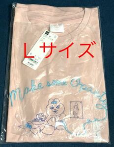 新品即決！★Ｌサイズ★おぱんちゅうさぎ★グラフィックTシャツ★Pink ★GU★