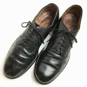 試着返品OK！1961年製　SPORTWELT SHOE CO.　U.S.NAVYサービスシューズ　米海軍　黒　サイズ7R　6アイレット　Vintage 60s管NO.WZF-59