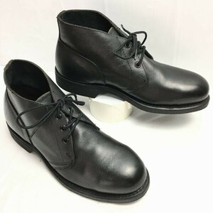  померить возвращенный товар OK!ADDISON SHOE COMP.Z41-1-1991/75 steel tu ботинки U.S.NAVY сервис обувь рис военно-морской флот чёрный размер 6.5W /24.5 труба NO.WA43