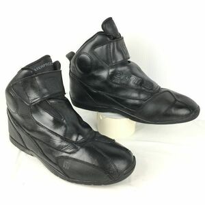 BERING/ベーリング★オンロード/ライディング/バイク　ショートブーツ/シューズ【UK8/26.5程度　黒/BLACK】Motorcycle Boots　管No.XR47
