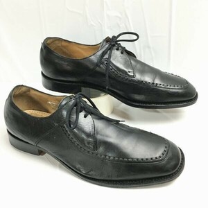 試着交換OK！Loake/ローク【サイズ10　28.5/黒】イングランド製　Uチップ　ビジネスシューズ　高級ハンドメイド/オールレザー　管NO.WZF-29