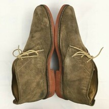 Loake/ローク　イングランド製　ビンテージ　チャッカブーツ　サイズ8　26.5程度　茶　スエード　管No.WZD-171_画像5