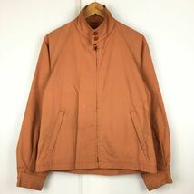 70s-80s Vintage★LONDON FOG by REEVES/ロンドンフォグ★スイングトップ　ジャンパー/ブルゾン　サイズ40　オレンジ/橙　管NO.A17-30_画像1