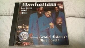 ★Manhattans★Live From South Africa/Philly Soul/レア盤/廃盤