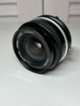 Nikon EM 一眼レフカメラ レンズ NIKKOR 20mm 1:3.5 ボディ ブラック セット ジャンクニコン Nikon / ニコン / NIKKOR _画像7