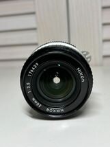 Nikon EM 一眼レフカメラ レンズ NIKKOR 20mm 1:3.5 ボディ ブラック セット ジャンクニコン Nikon / ニコン / NIKKOR _画像9