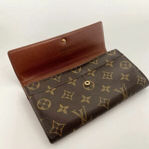 H0781【ほぼ極美品】LOUIS VUITTON ルイ・ヴィトン ポルトフォイユ・サラ モノグラム 長財布 二つ折り財布 の画像5