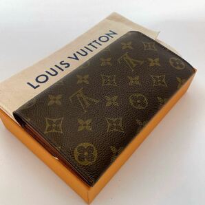 H805【ほぼ極美品】LOUIS VUITTON ルイ・ヴィトン ポルトフォイユ・サラ モノグラム 長財布 二つ折り財布 カード入れ×2の画像2