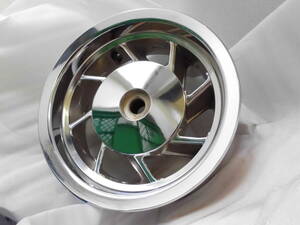 __* special price * new goods Fusion chrome plating aluminium rear wheel 6* blast mania MF02 Helix * Yokohama lining Ame gong 