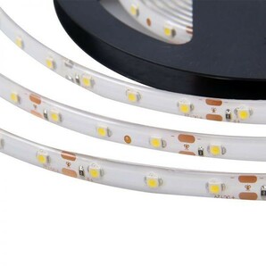 LEDテープライト ホワイト 白 12V 5M 3528SMD 白ベース 300連 防水 切断可 両面テープ付 正面発光 LEDテープ DD01の画像4