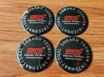 01★新品★スバル STI★用 ホイール キャップシール★約直径65mm★4個セット★ _画像1