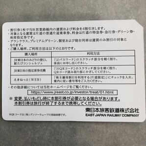 JR東日本 株主優待券 3枚の画像2